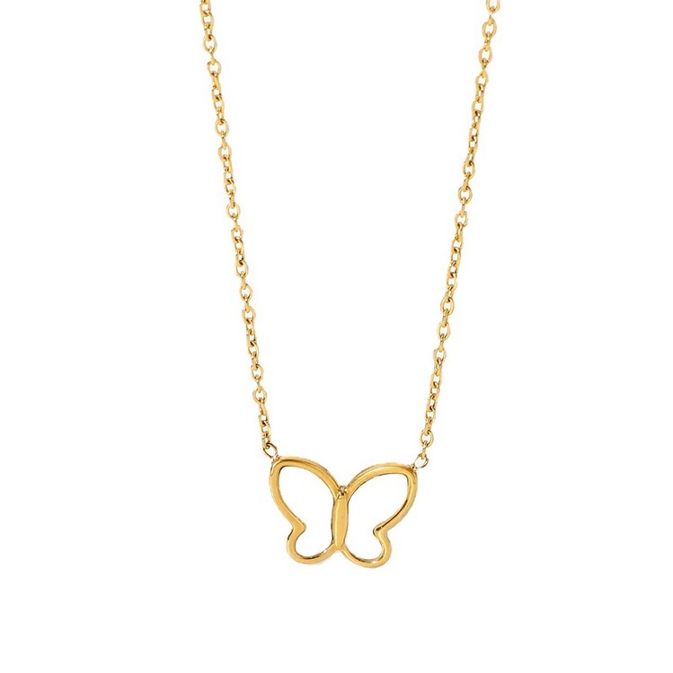 Butterfly Pendant Necklace